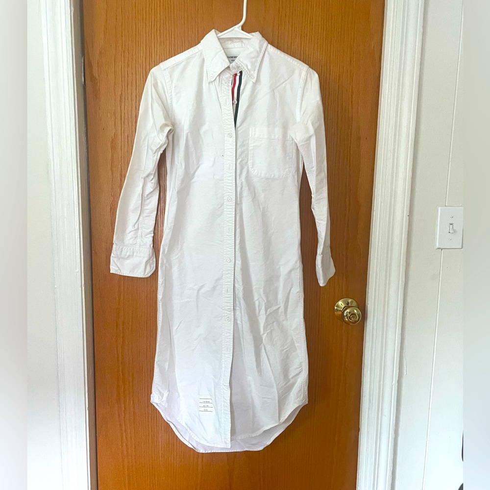 Thom Browne Classic Shirt Dress